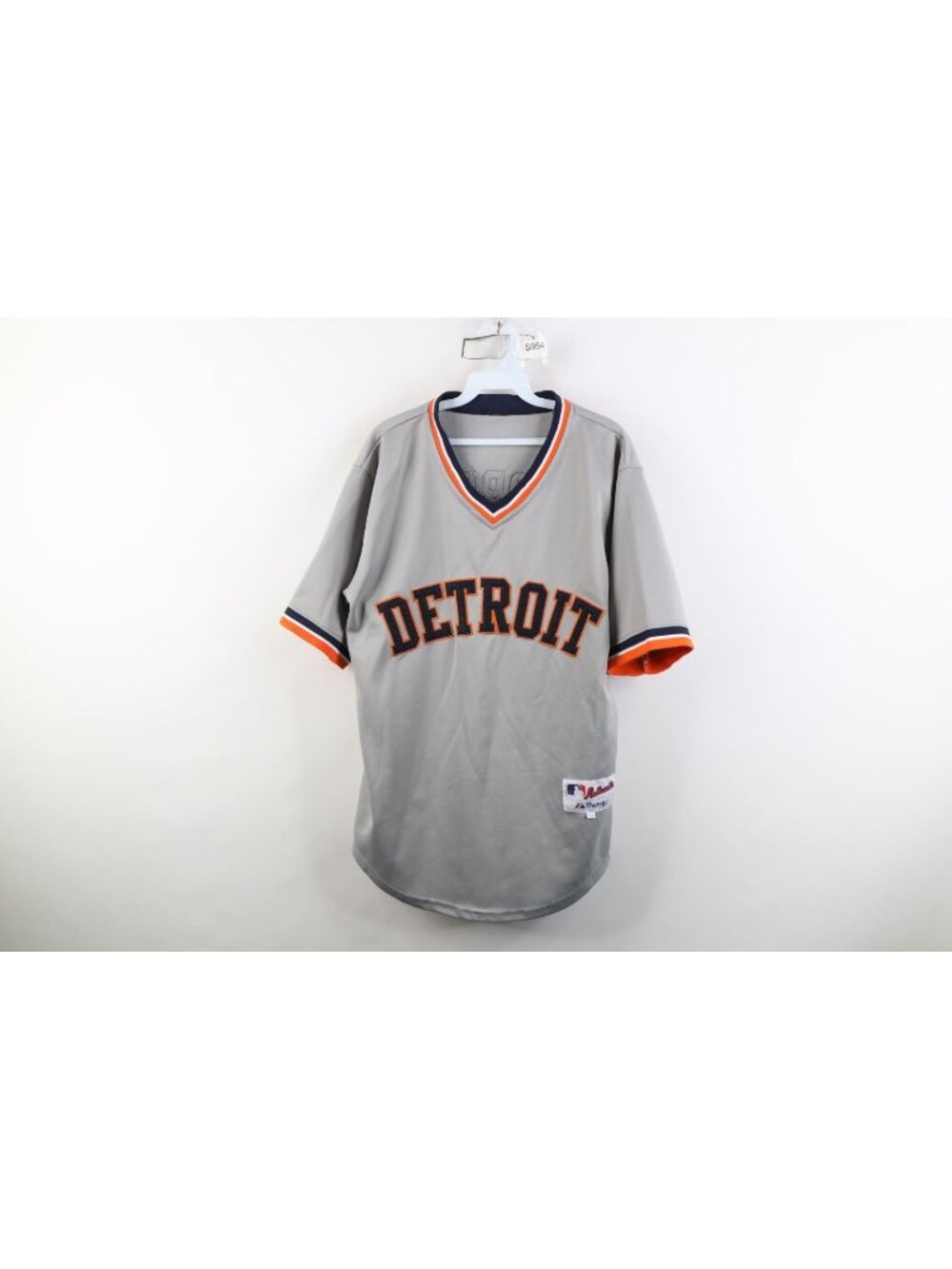 Vintage 90s Majestic Mens 50 Embroidered Detroit Tigers Baseball Jersey Shirt